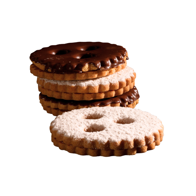 galleta ojo chocolate y mermelada pan factory